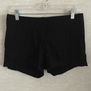 J.Crew Black Chino Shorts
